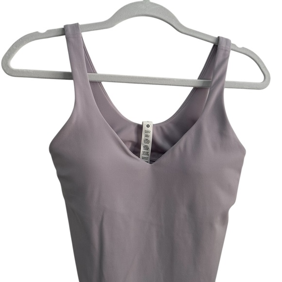 NWOT Lululemon Align Lavender Bodysuit - Picture 6 of 7